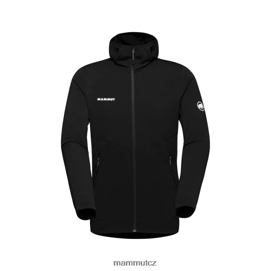 oblečení Mammut aconcagua light ml bunda s kapucí Černá muži 4VTXXF197