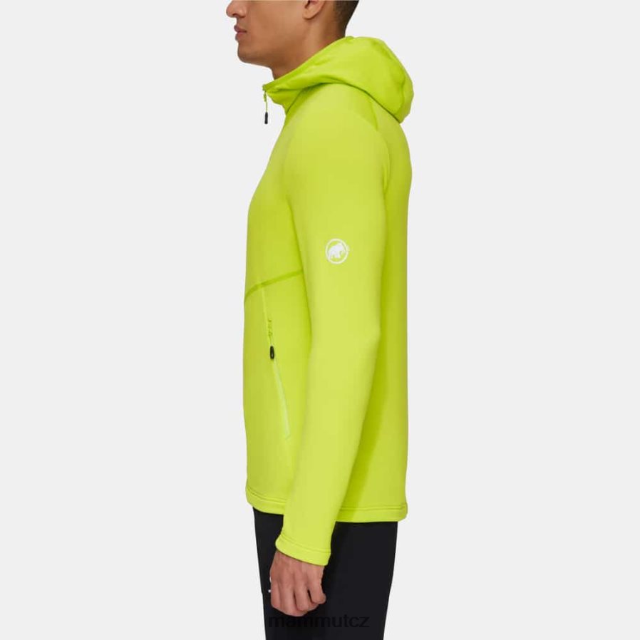oblečení Mammut aconcagua light ml bunda s kapucí vápno muži 4VTXXF994