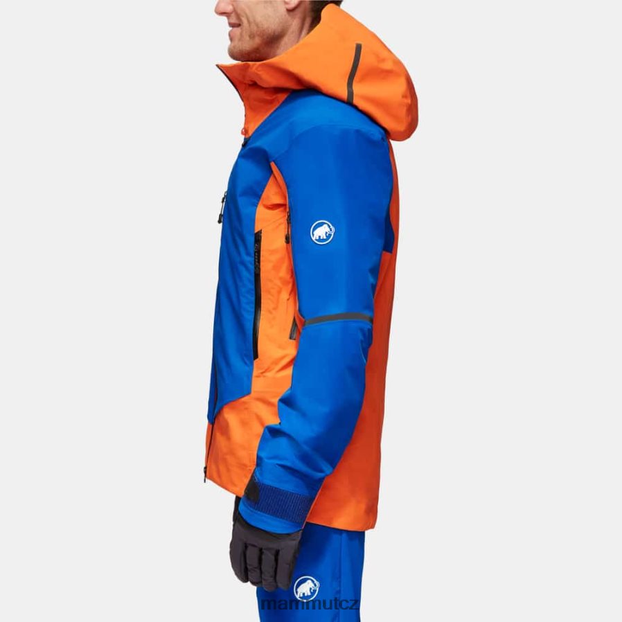 oblečení Mammut bunda nordwand pro hs s kapucí arumita-azurit muži 4VTXXF708