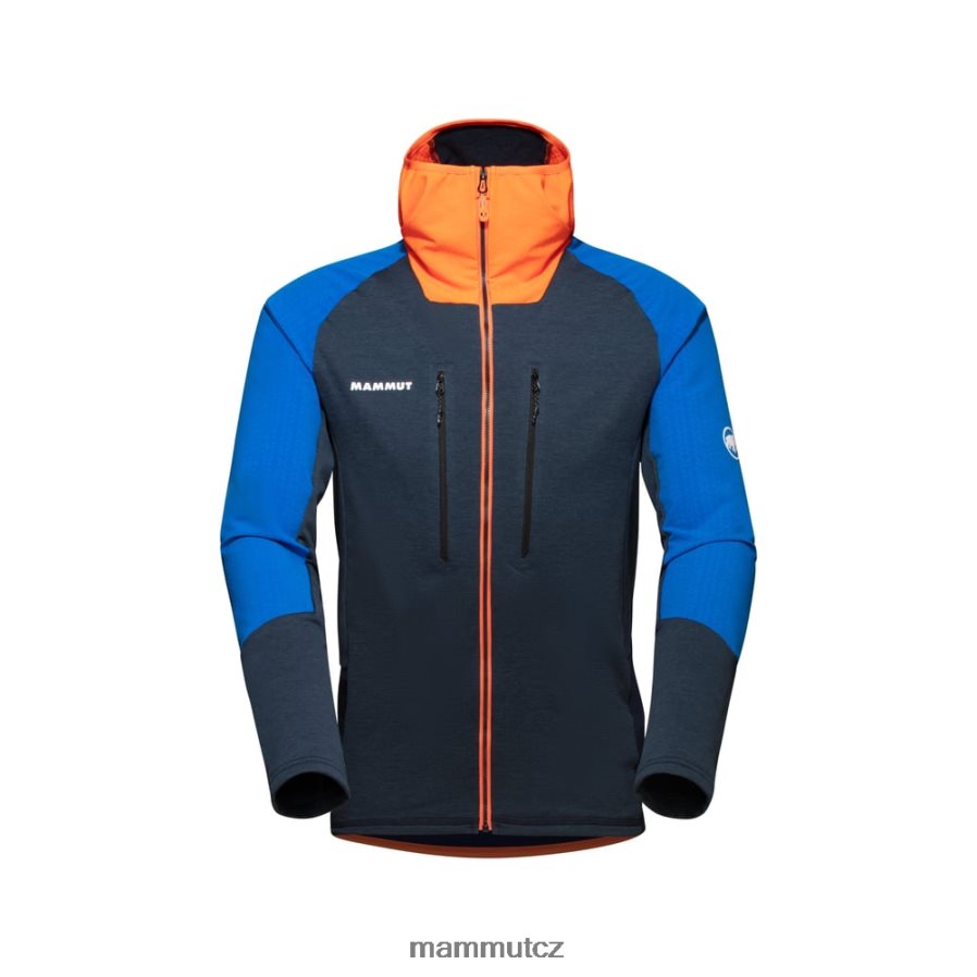 oblečení Mammut bunda s kapucí eiswand advanced ml noční azurit muži 4VTXXF969