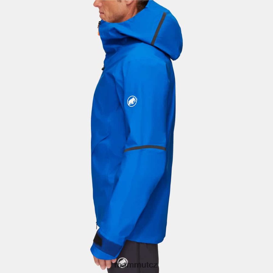 oblečení Mammut bunda s kapucí nordwand advanced hs azurit muži 4VTXXF703