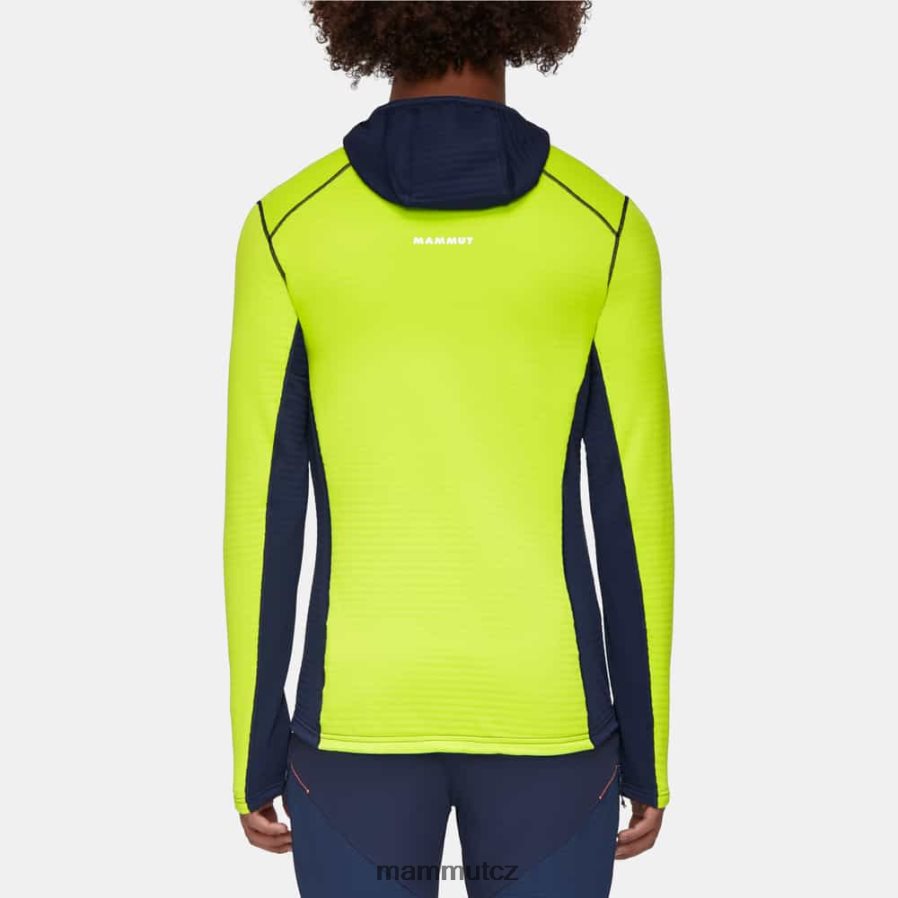 oblečení Mammut bunda s kapucí taiss light ml highlime-marine muži 4VTXXF639