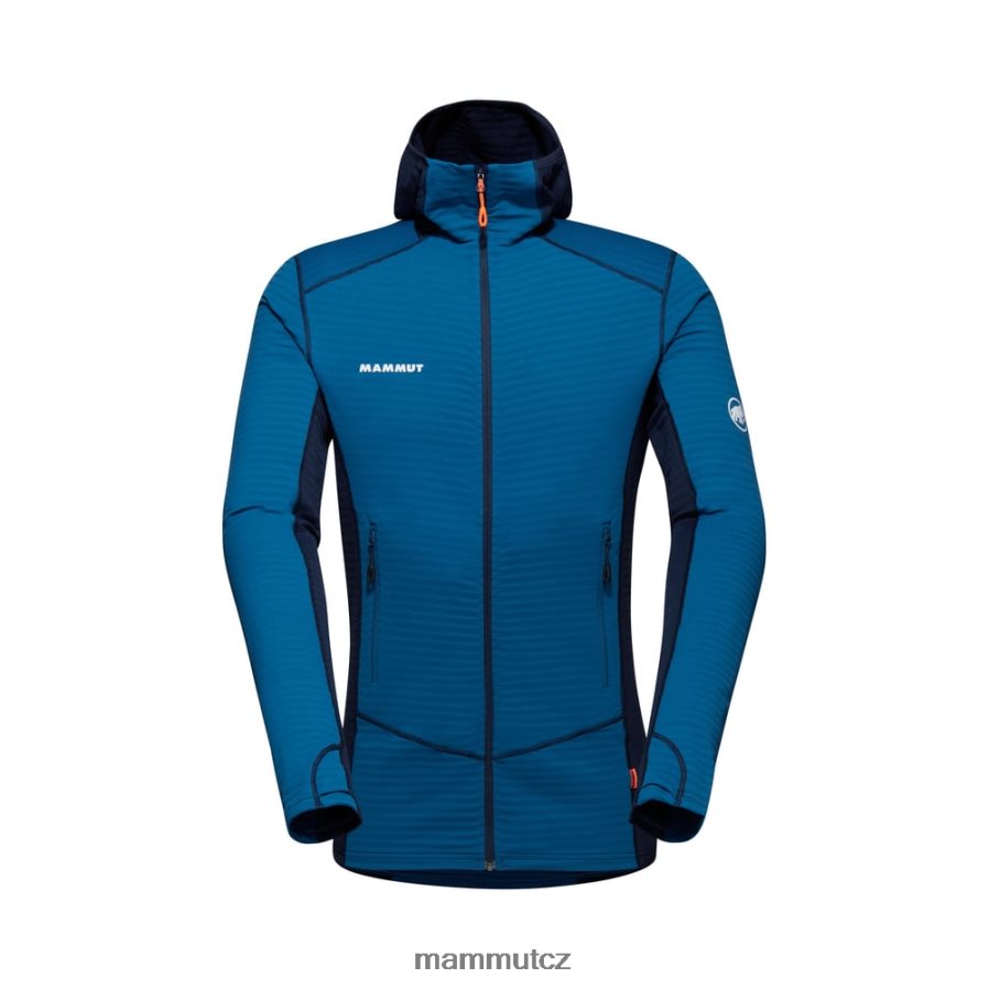 oblečení Mammut bunda s kapucí taiss light ml hluboký led-mořský muži 4VTXXF638