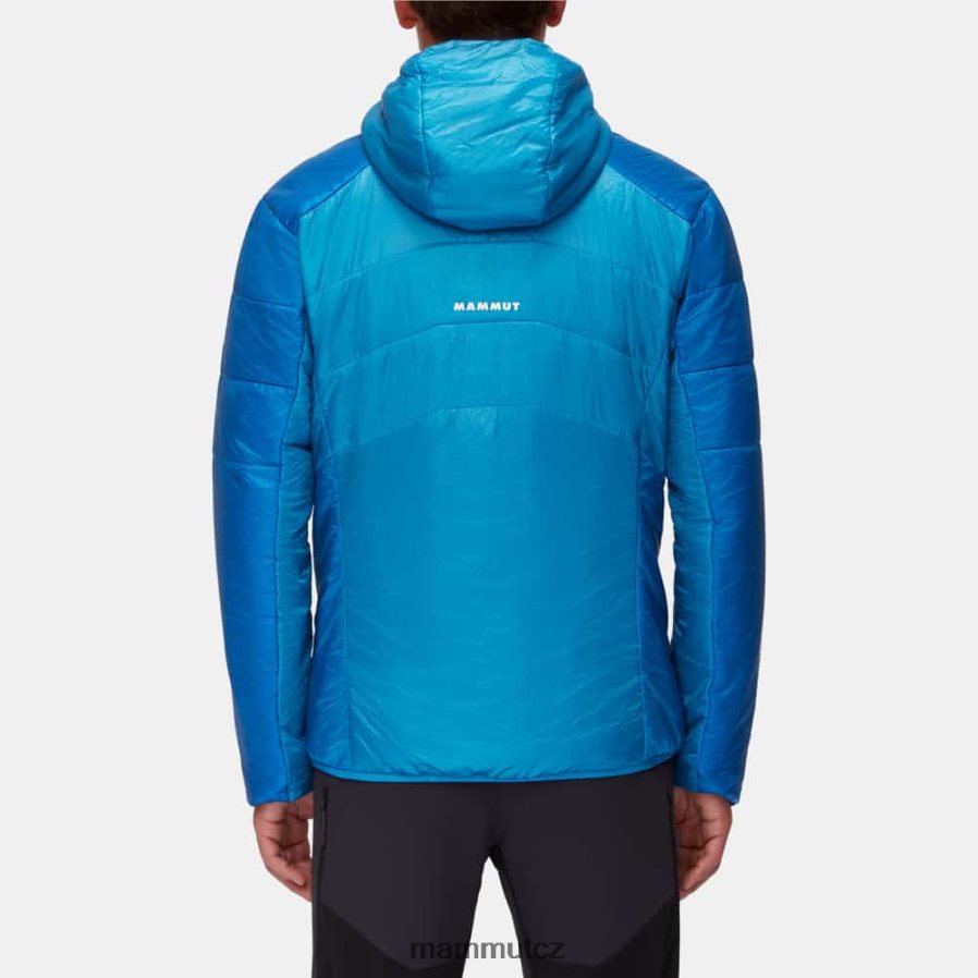 oblečení Mammut eigerjoch light v bundě s kapucí tarn-azurit muži 4VTXXF8