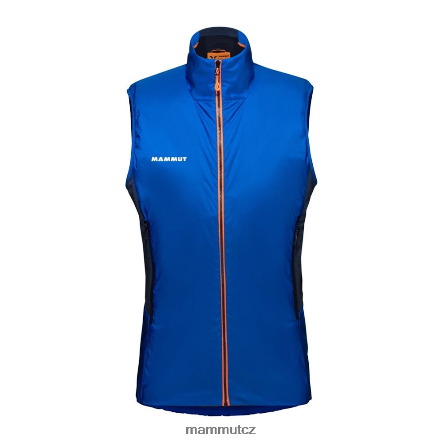 oblečení Mammut eigerjoch v hybridní vestě azurit-noc muži 4VTXXF720