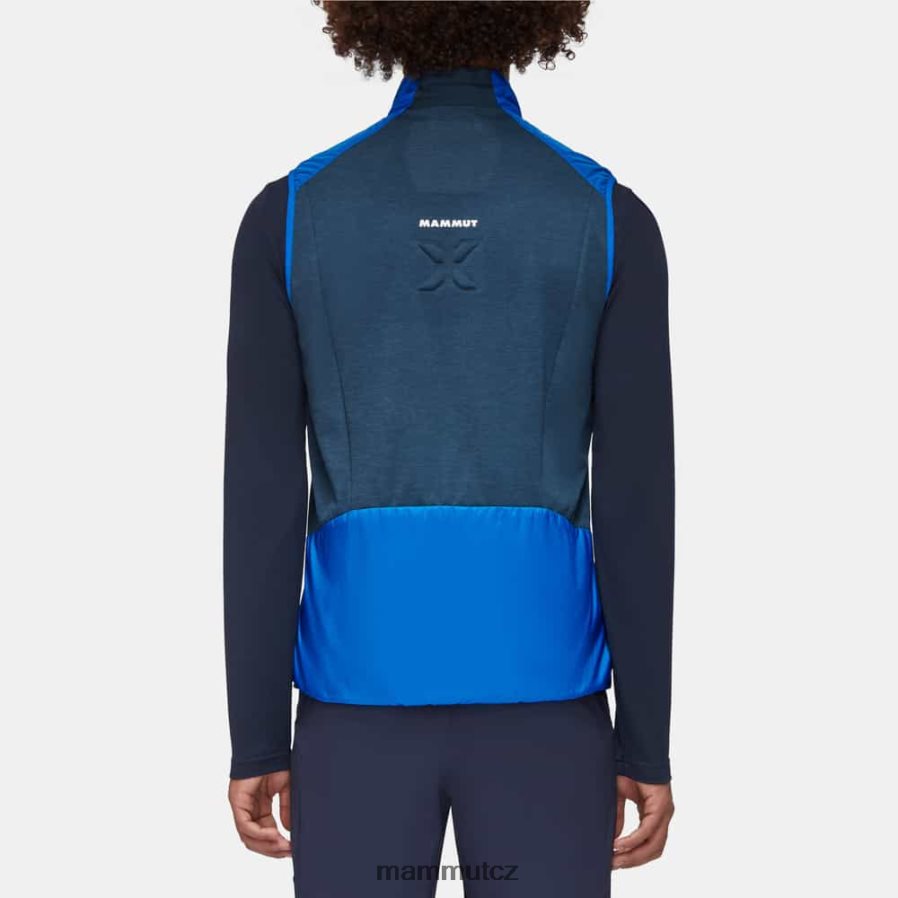 oblečení Mammut eigerjoch v hybridní vestě azurit-noc muži 4VTXXF720