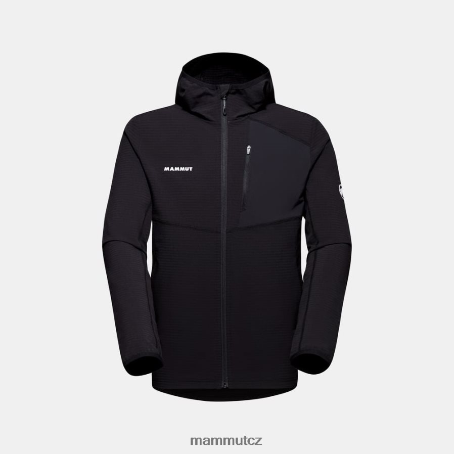oblečení Mammut madris light ml bunda s kapucí Černá muži 4VTXXF645