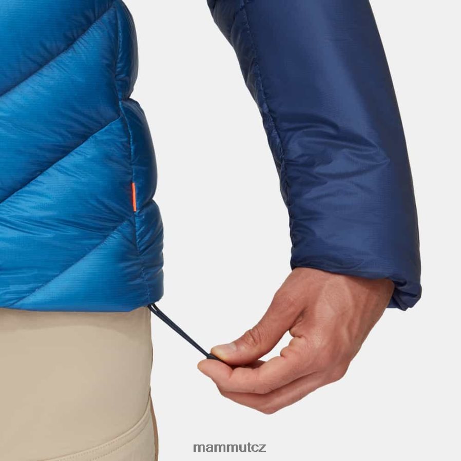 oblečení Mammut taiss v bundě s kapucí hluboký led-mořský muži 4VTXXF670