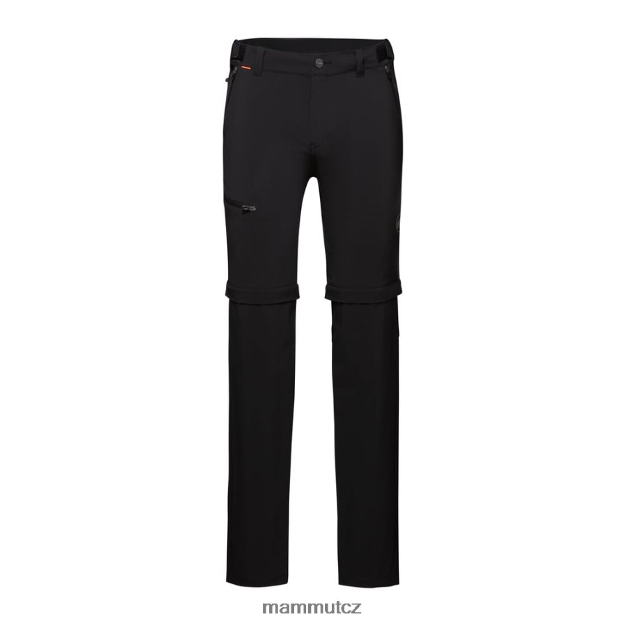 oblečení Mammut Runbold kalhoty na zip Černá muži 4VTXXF265