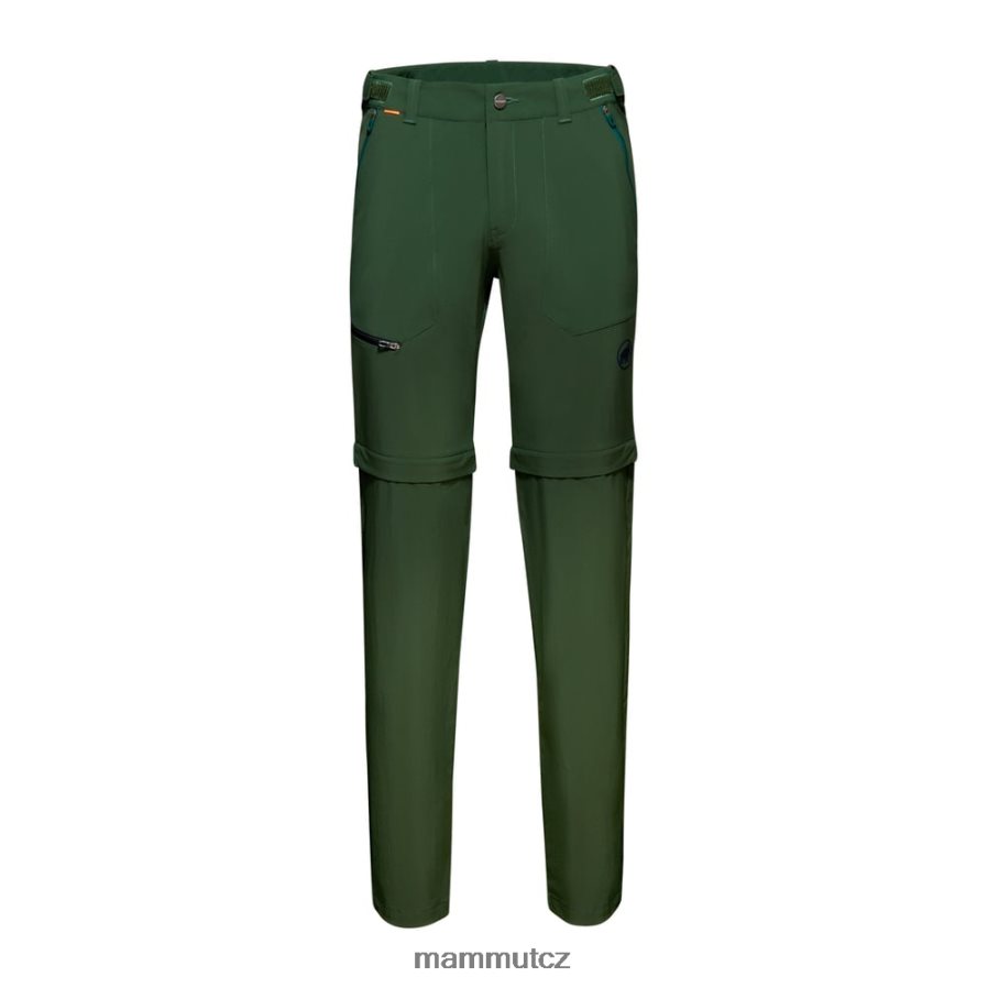 oblečení Mammut Runbold kalhoty na zip les muži 4VTXXF1122