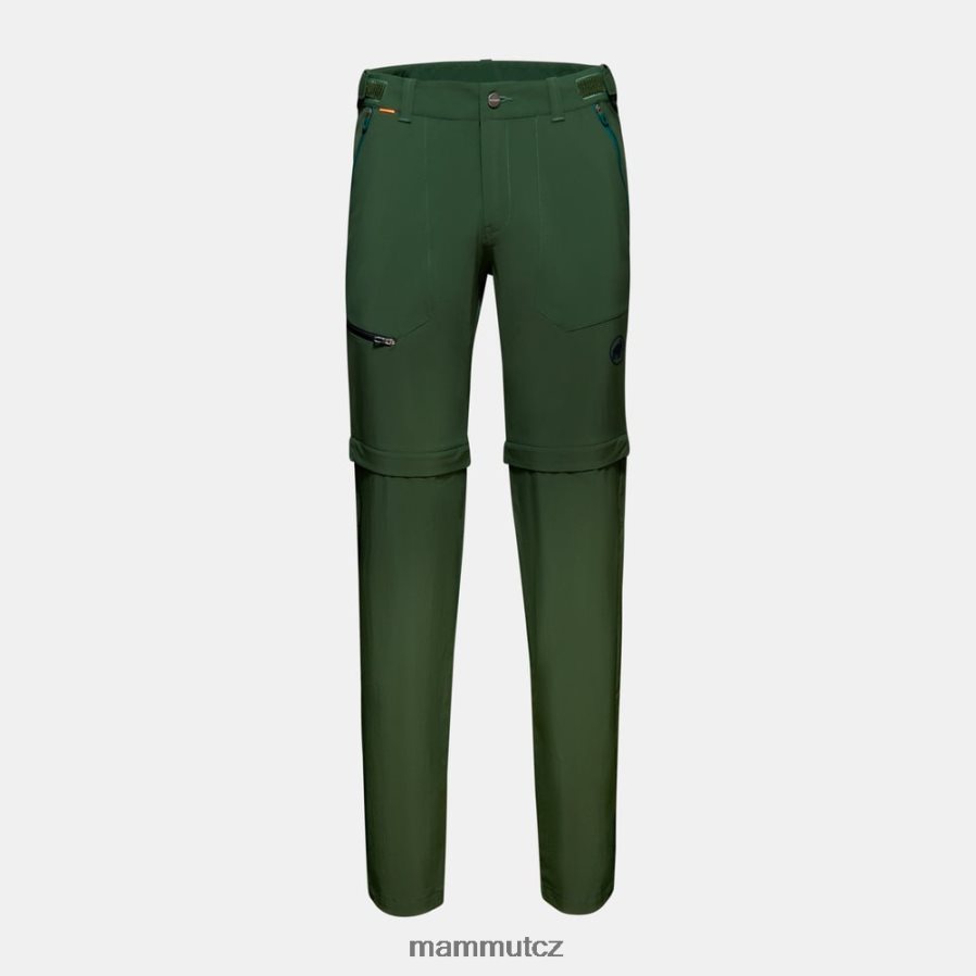 oblečení Mammut Runbold kalhoty na zip les muži 4VTXXF1122