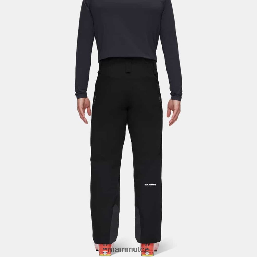 oblečení Mammut Stoney hs termo kalhoty Černá bílá muži 4VTXXF1071
