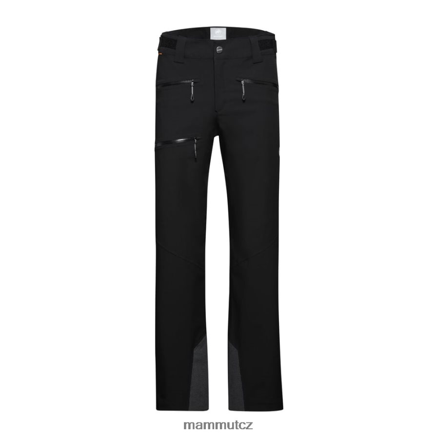 oblečení Mammut stoney hs kalhoty Černá bílá muži 4VTXXF1048