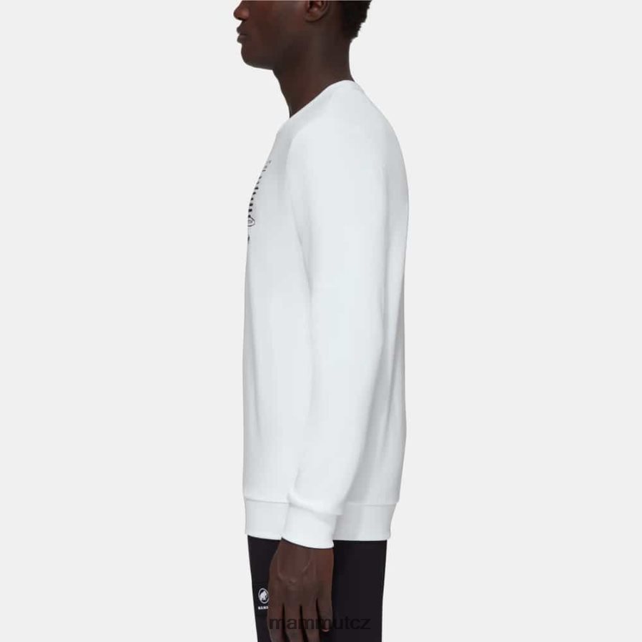 oblečení Mammut core ml crew krk každý den bílý muži 4VTXXF1084