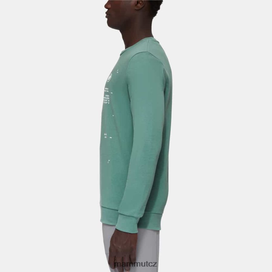 oblečení Mammut jádro ml crew neck kšilt tmavý nefrit muži 4VTXXF144