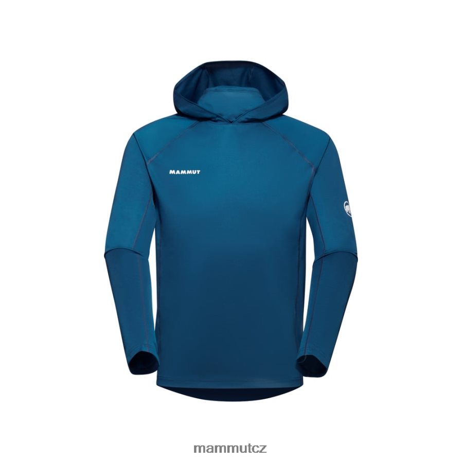 oblečení Mammut selun fl sun hoody hluboký led muži 4VTXXF631