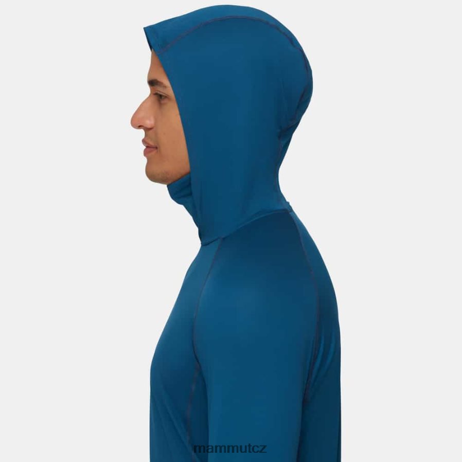 oblečení Mammut selun fl sun hoody hluboký led muži 4VTXXF631