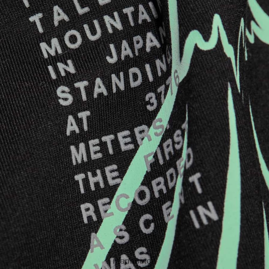 oblečení Mammut horské tričko fujiyama Černá muži 4VTXXF247