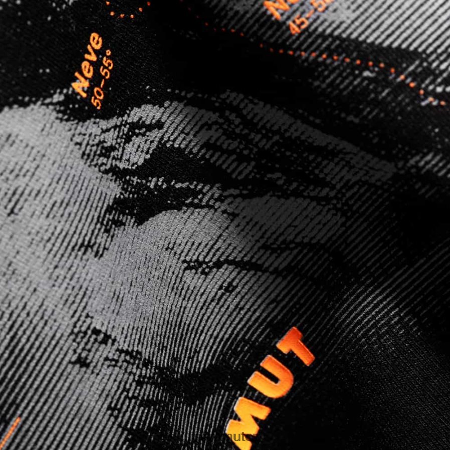 oblečení Mammut horské tričko hrnligrat Černá muži 4VTXXF19