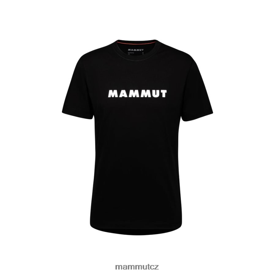 oblečení Mammut jádrové logo trička Černá muži 4VTXXF954