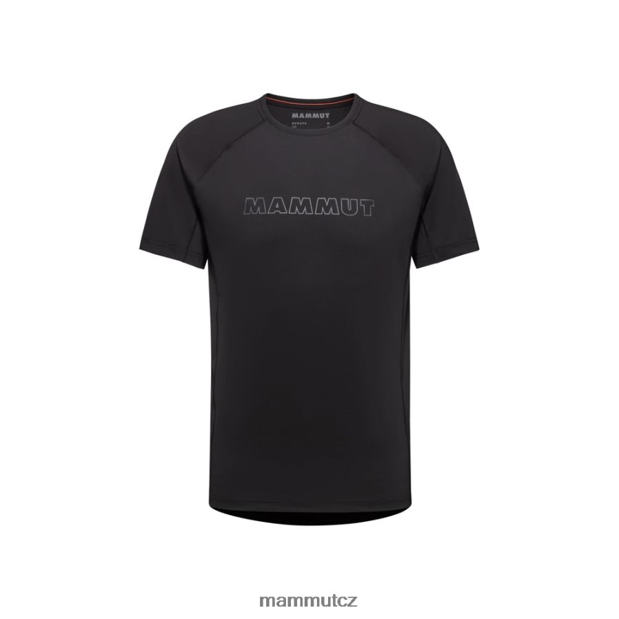 oblečení Mammut logo na tričku selun fl Černá muži 4VTXXF888