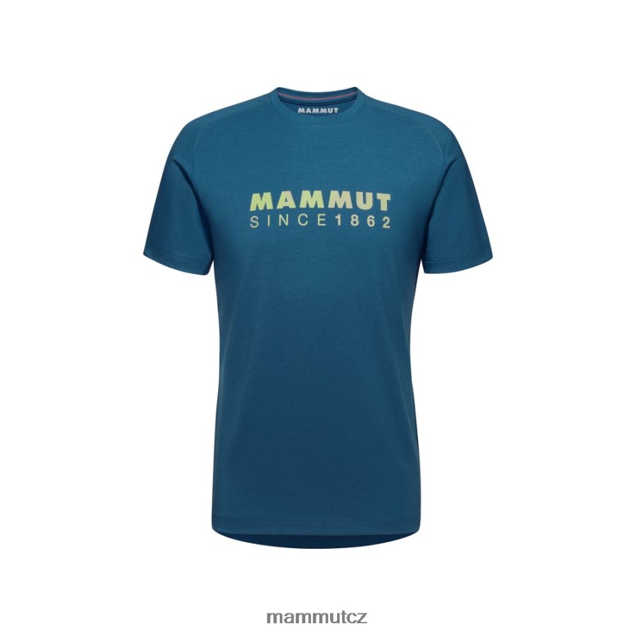 oblečení Mammut logo na tričku trovat hluboký led muži 4VTXXF883