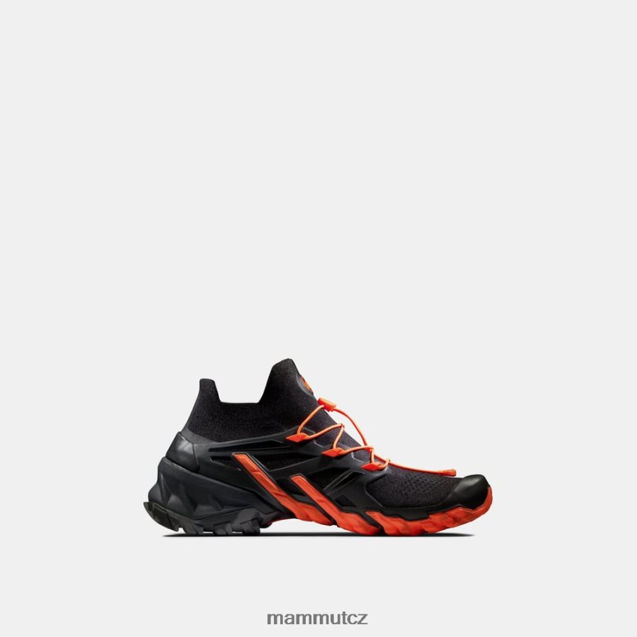 obuv Mammut aegility pro mid dt černo-zářivá oranžová muži 4VTXXF320