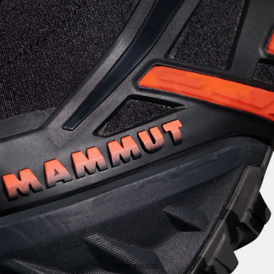 obuv Mammut aegility pro mid dt černo-zářivá oranžová muži 4VTXXF320
