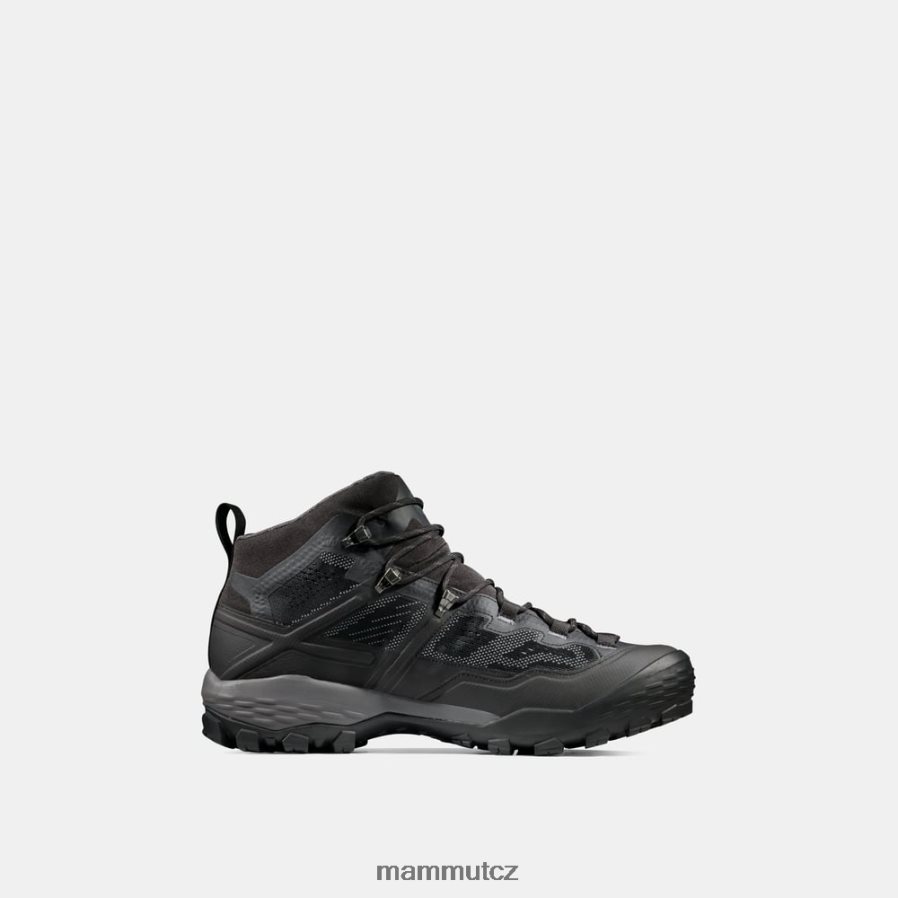 obuv Mammut ducan mid gtx černý-tmavý titan muži 4VTXXF352
