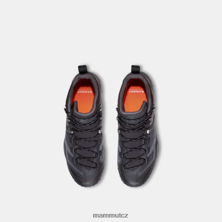 obuv Mammut ducan mid gtx černý-tmavý titan muži 4VTXXF352