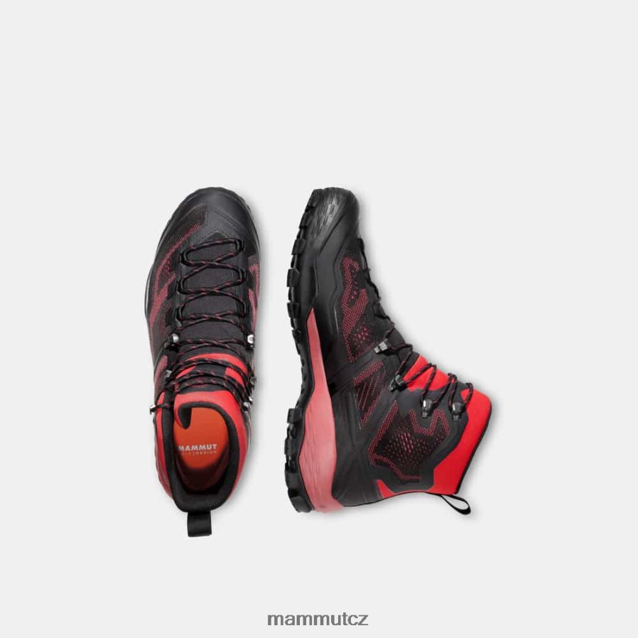 obuv Mammut ducan vysoké gtx černo-tmavě pikantní muži 4VTXXF1220