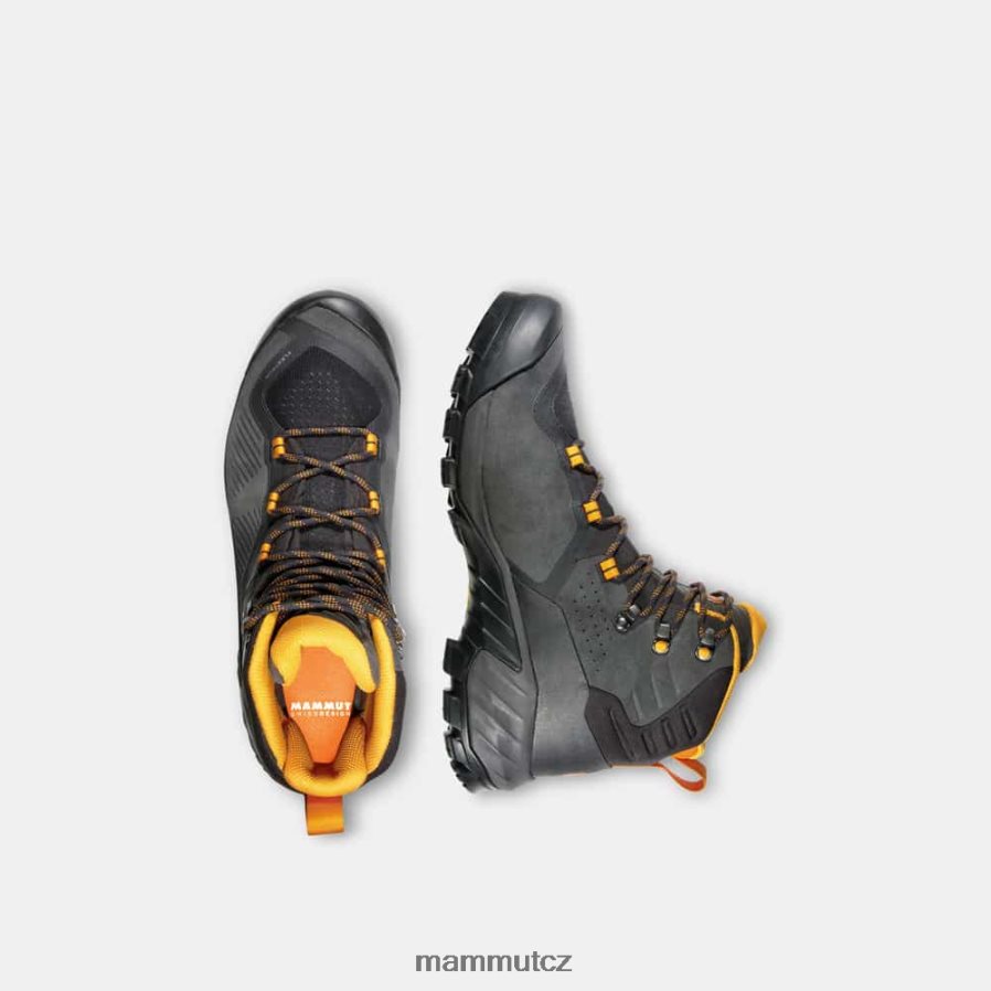 obuv Mammut sapuen high gtx černo-tmavě zářivé muži 4VTXXF1204