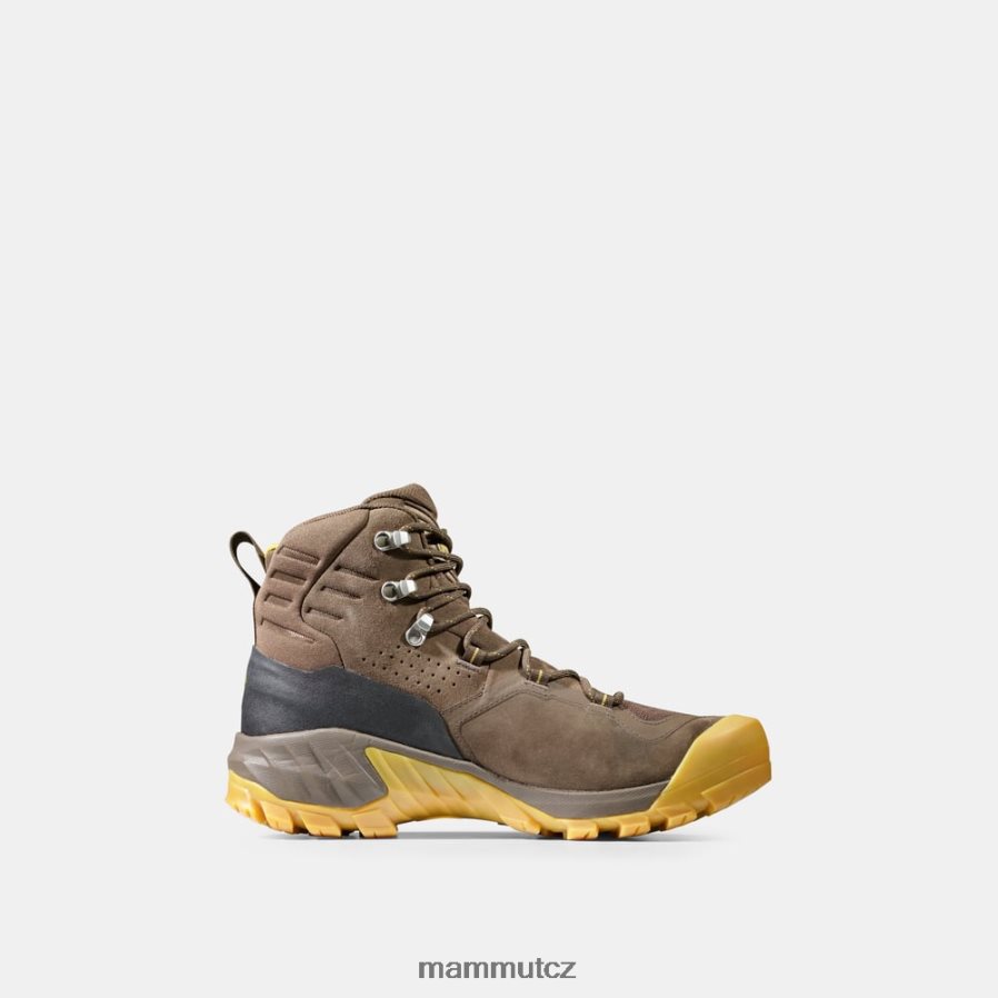 obuv Mammut sapuen high gtx střízlíkovo-jantarově zelená muži 4VTXXF312