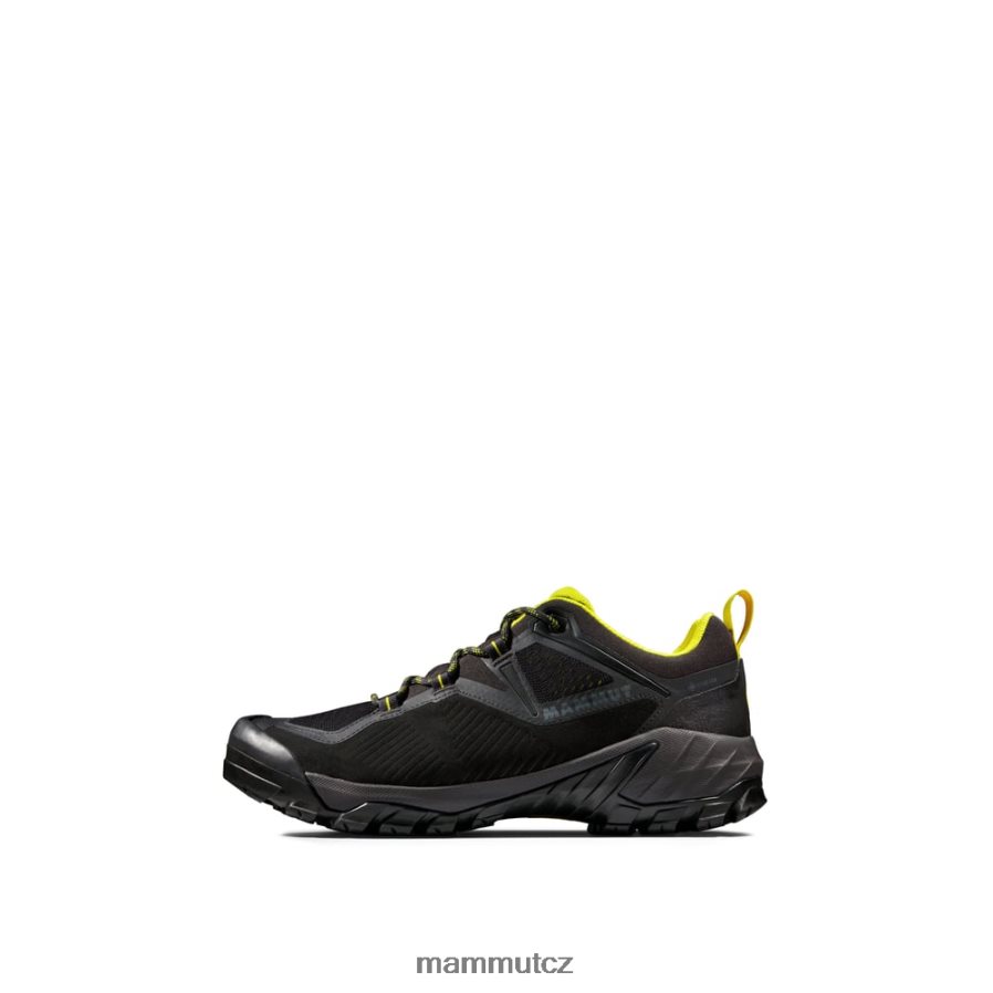 obuv Mammut sapuen low gtx černo-tmavé plápolání muži 4VTXXF1229