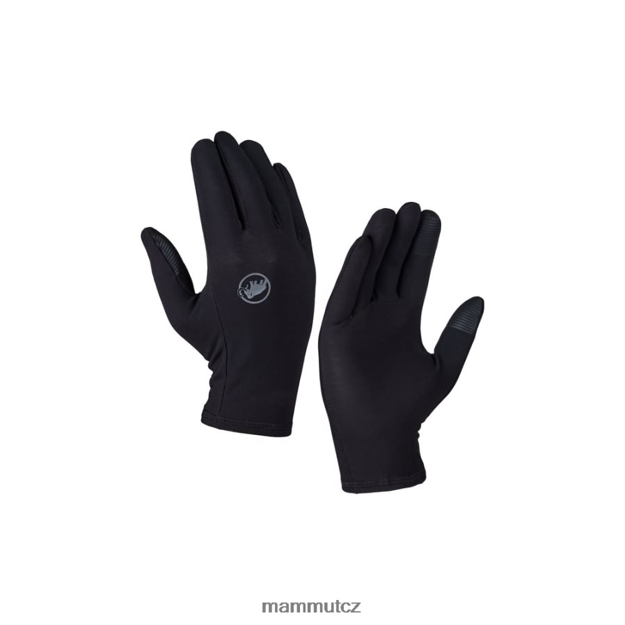 Příslušenství Mammut natahovací rukavice Černá unisex 4VTXXF277