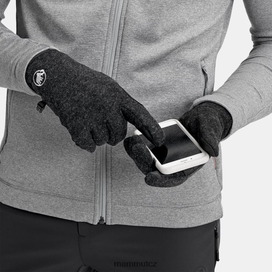 Příslušenství Mammut vášeň rukavice černá melanž unisex 4VTXXF283