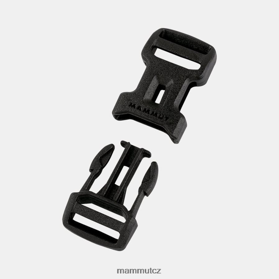 zařízení Mammut dvojitě nastavitelná boční stlačovací přezka Černá unisex 4VTXXF550