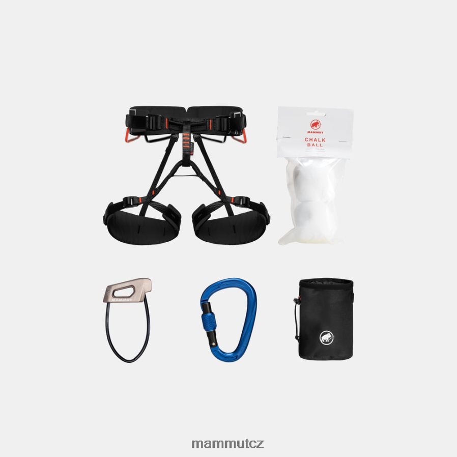 zařízení Mammut 4 skluzavka horolezecký balíček černá neutrální unisex 4VTXXF440