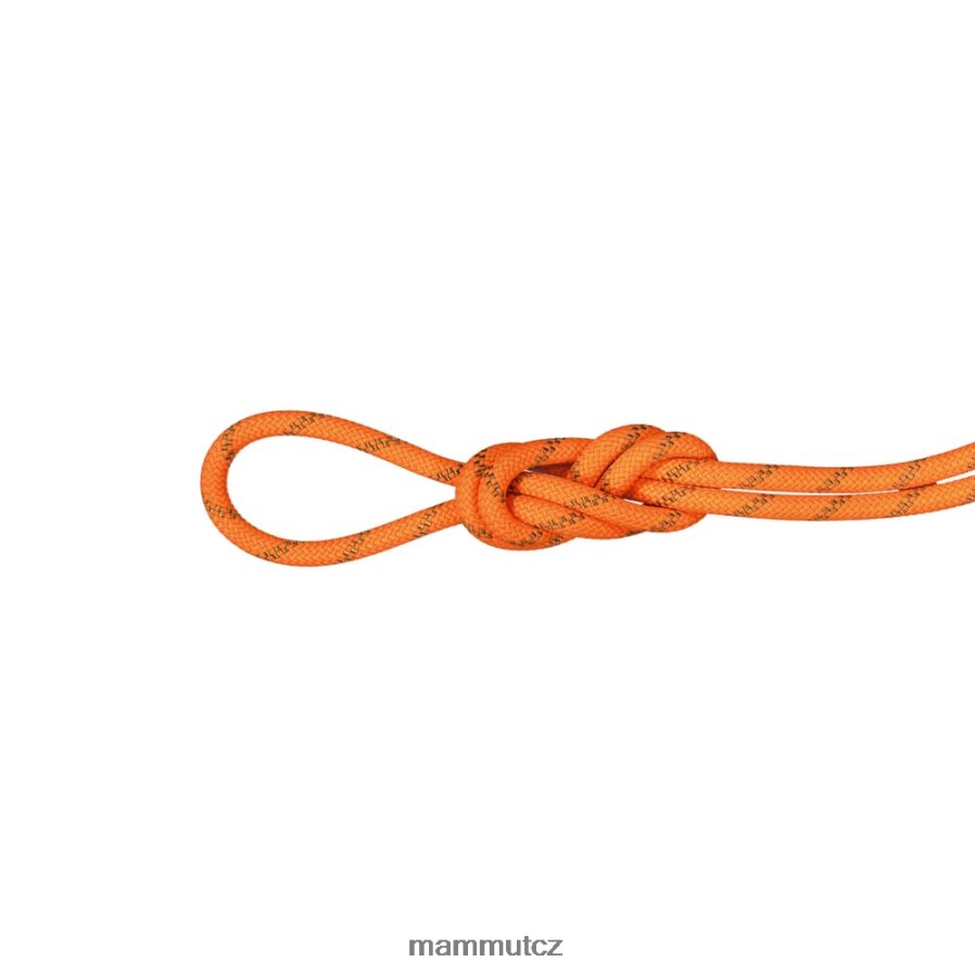 zařízení Mammut 8.0 vysokohorské suché lano bezpečnostní pomeranč-boa unisex 4VTXXF565