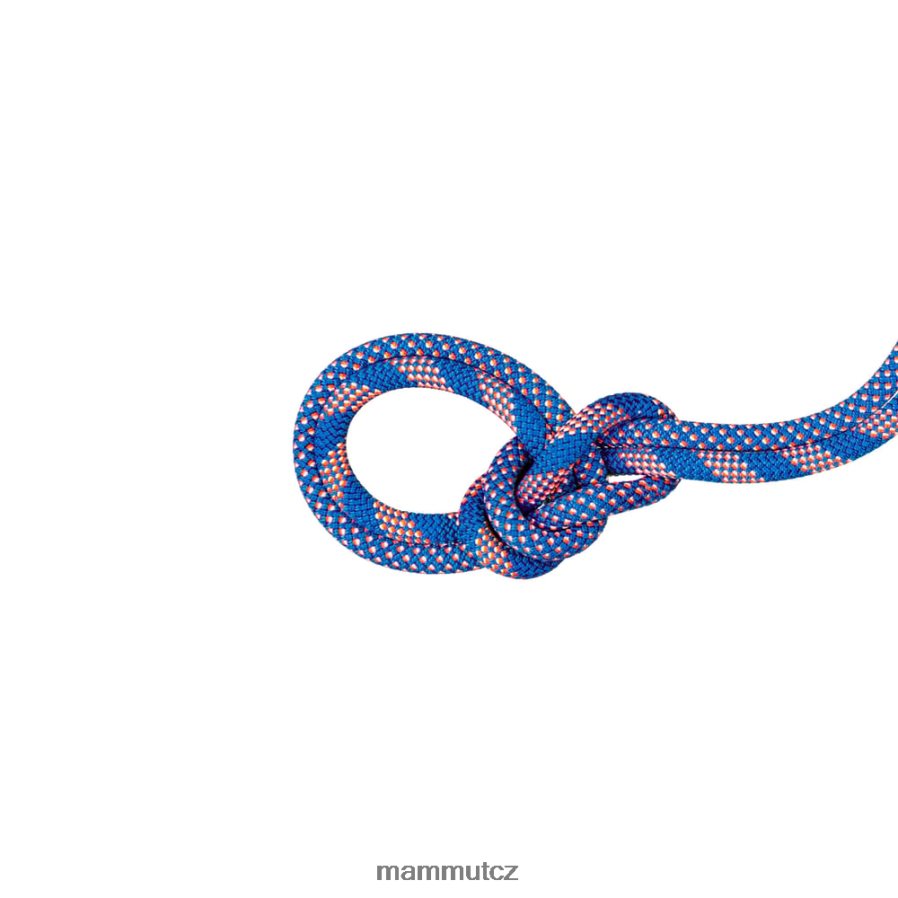 zařízení Mammut 9,5 Crag klasické lano karibská modro-bílá unisex 4VTXXF1312