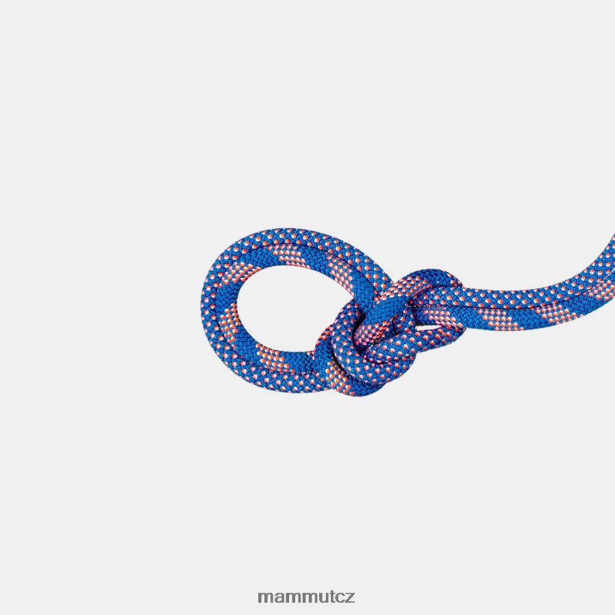 zařízení Mammut 9,5 Crag klasické lano karibská modro-bílá unisex 4VTXXF1312