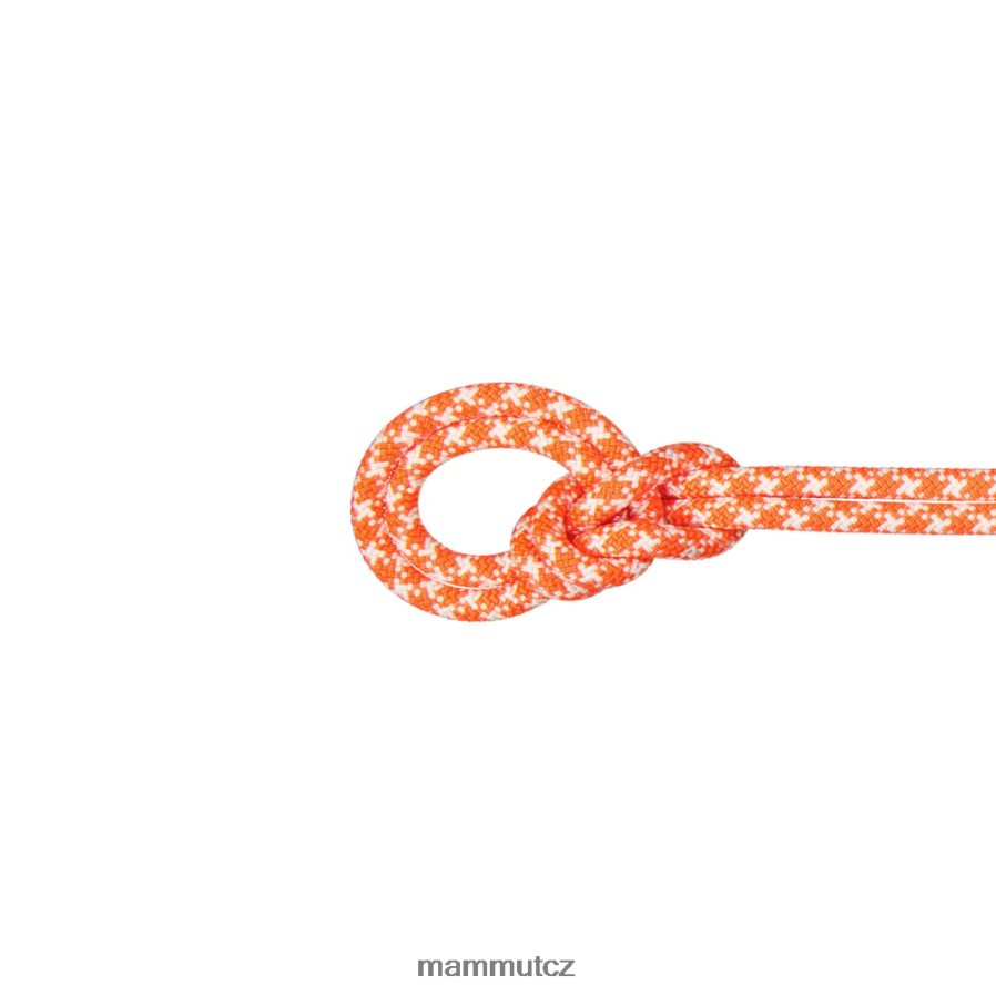 zařízení Mammut 9,5 Crag klasické lano zářivá oranžovo-bílá unisex 4VTXXF393