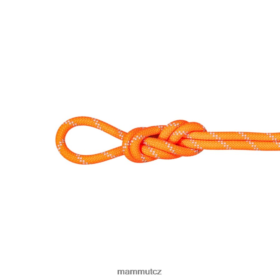 zařízení Mammut 9,5 vysokohorské suché lano bezpečnostní oranžovo-zen unisex 4VTXXF496
