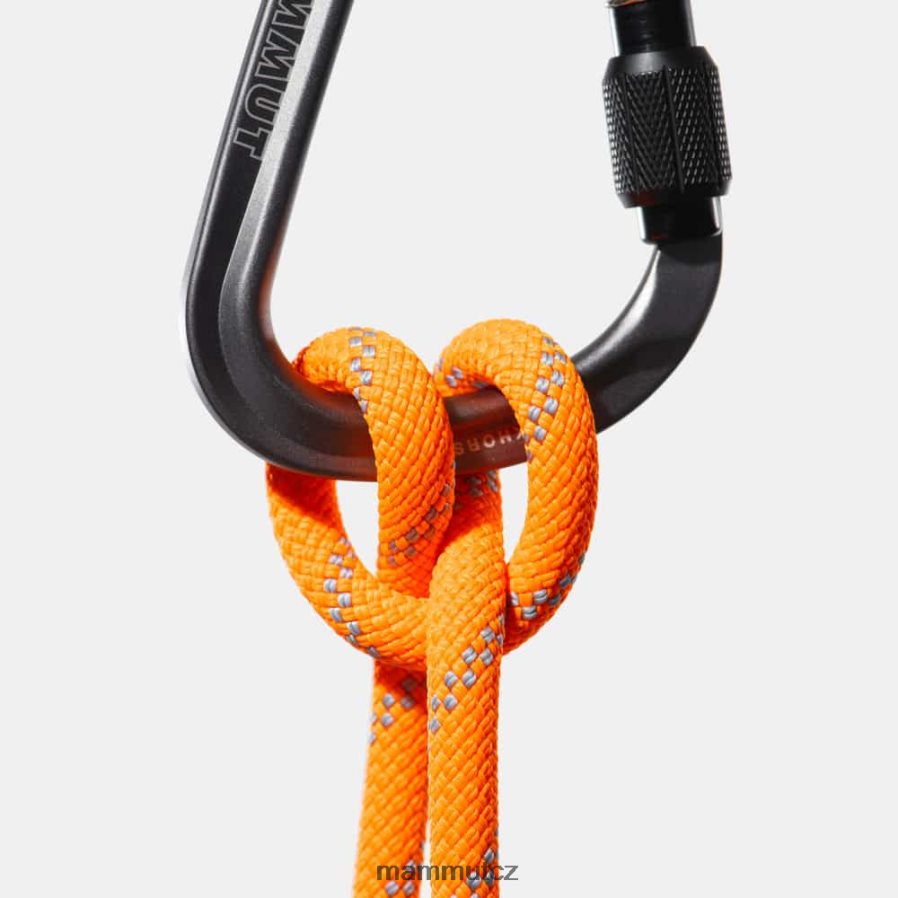 zařízení Mammut 9,5 vysokohorské suché lano bezpečnostní oranžovo-zen unisex 4VTXXF496
