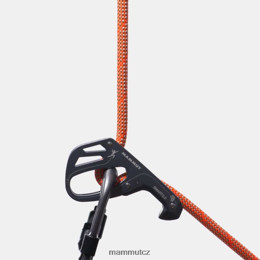 zařízení Mammut 9,8 crag klasické lano oranžovo-bílá unisex 4VTXXF506