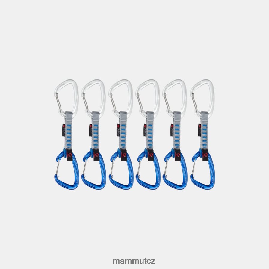 zařízení Mammut Crag drát 10 cm indikátor 6-balení expresky stříbrno-ultramarínové unisex 4VTXXF453
