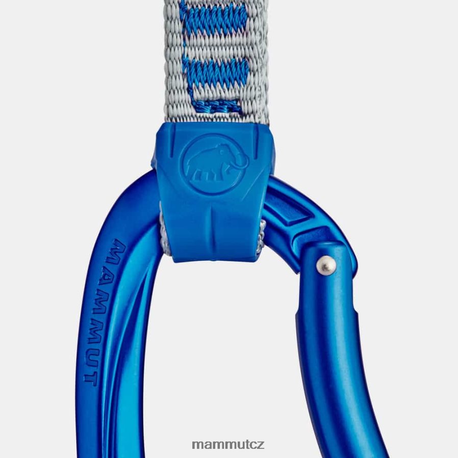 zařízení Mammut Crag keylock 10 cm indikátor 6-balení expresek stříbrno-ultramarínové unisex 4VTXXF553