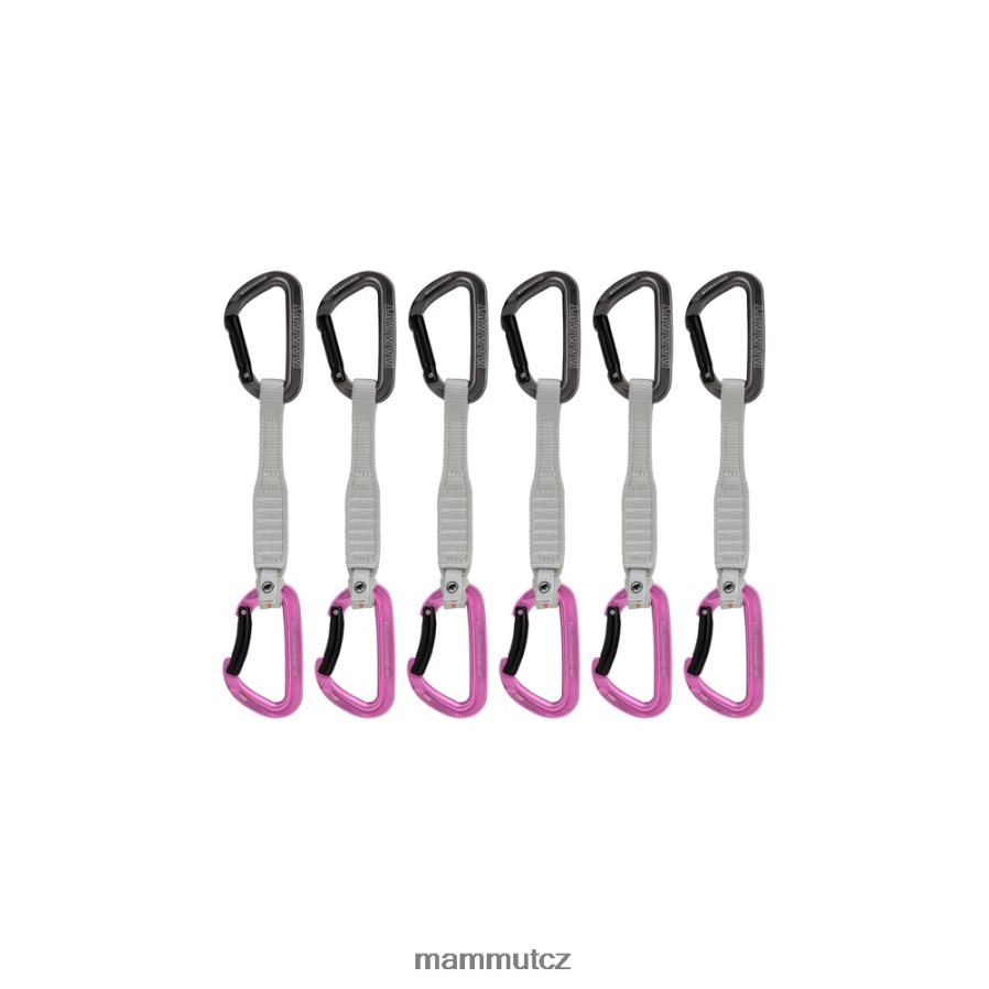 zařízení Mammut Zámek na klíč pracant 17 cm 6-balení expresky šedo-růžová unisex 4VTXXF1356