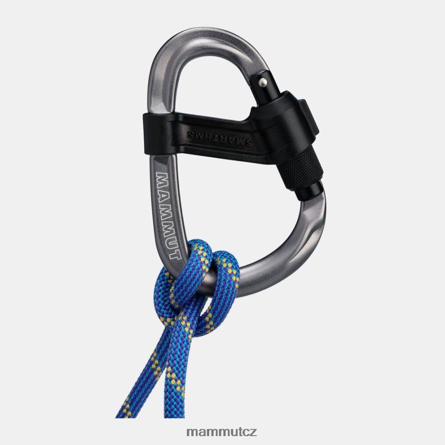 zařízení Mammut chytrá hms 2.0 šroubovací karabina Šedá unisex 4VTXXF460