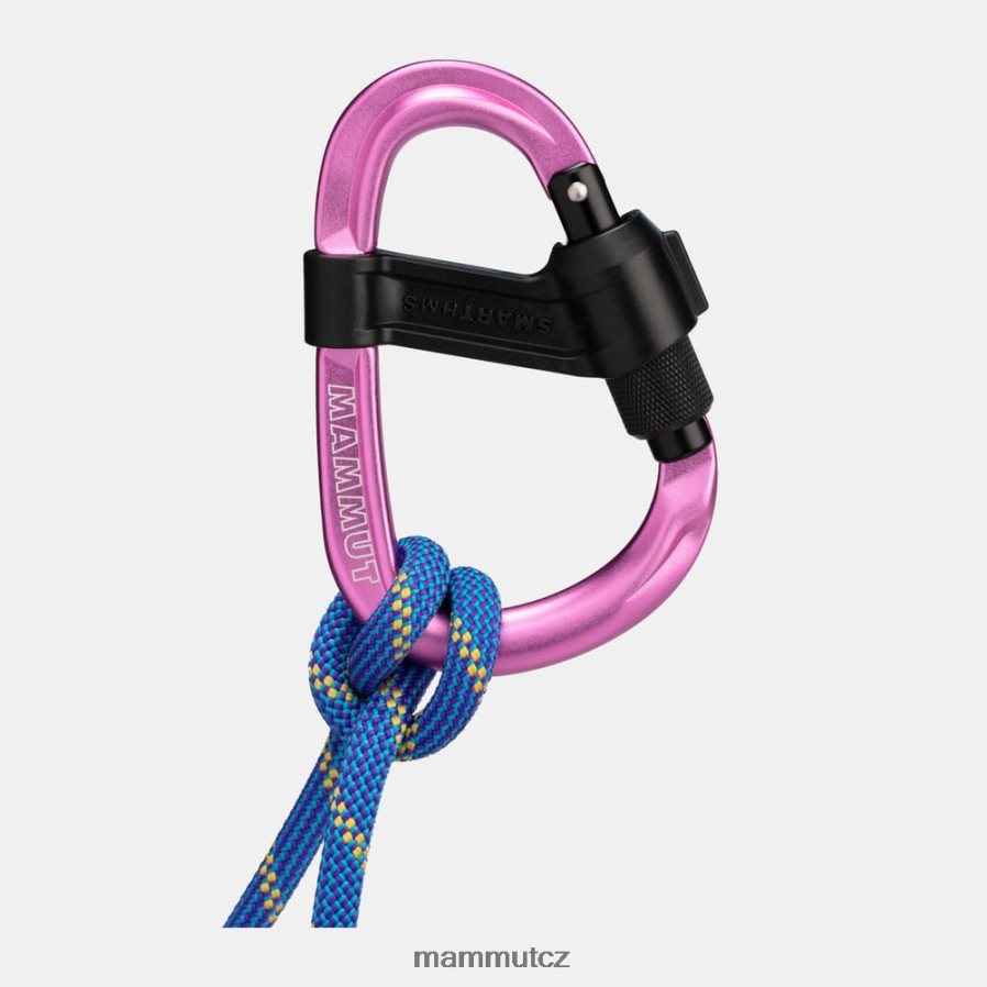 zařízení Mammut chytrá hms 2.0 šroubovací karabina růžový unisex 4VTXXF1378